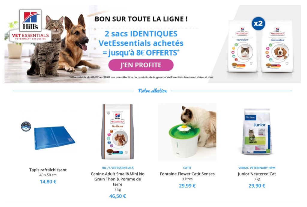 Capture du site Chronovet (1)